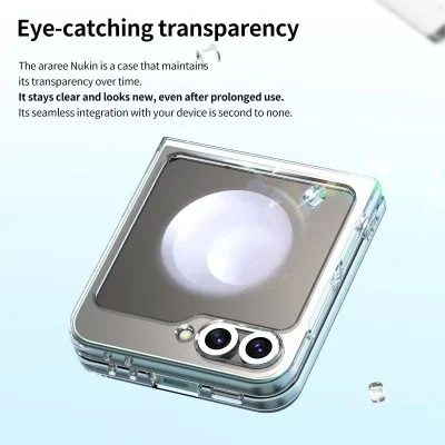 Cover Samsung Z Flip 6 Nukin Case Araree - Clear